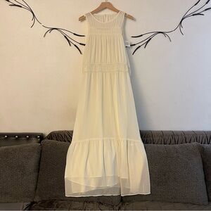 A New Day Ivory Sleeveless Maxi Dress